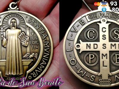 Medalla de San Benito- un poderoso amuleto de protección